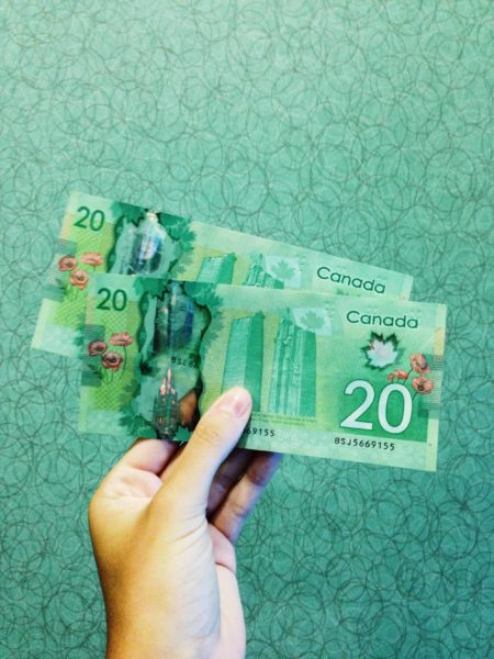 Trillium Bookkeeping-Canadian currency-Unemployment benefits